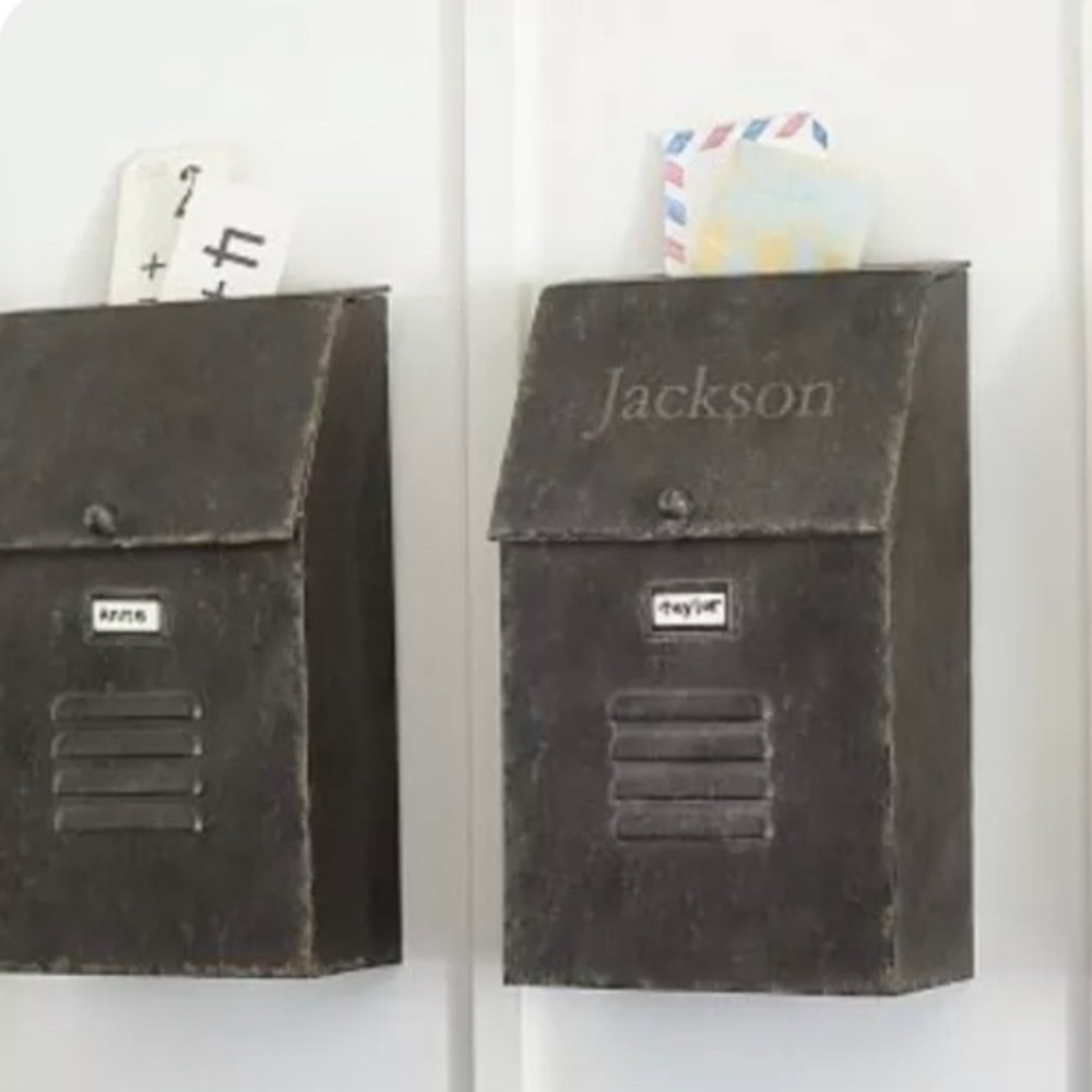Pottery Barn Kids Galvi Mailbox - RETIRED - NEW (2) Avail For Sale